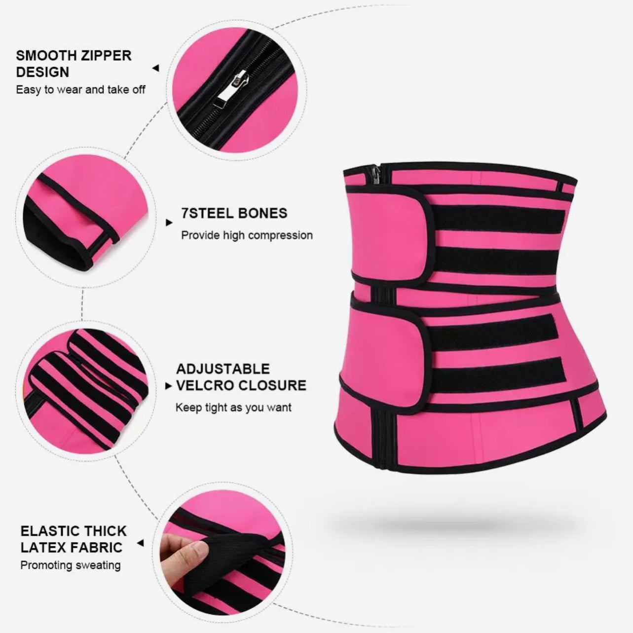 WAIST TRAINER (BLACK)